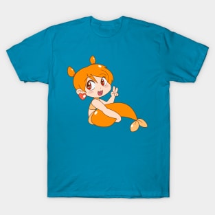 Cute Orange Mermaid T-Shirt